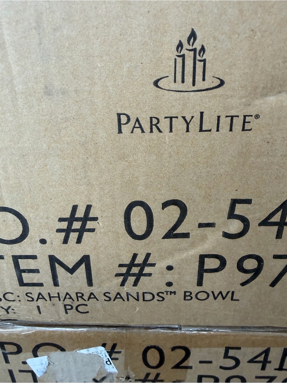 NEW Partylite Sahara Sands Ceramic Pedestal Bowl Dark Green Brown 13” diameter - Picture 9 of 9